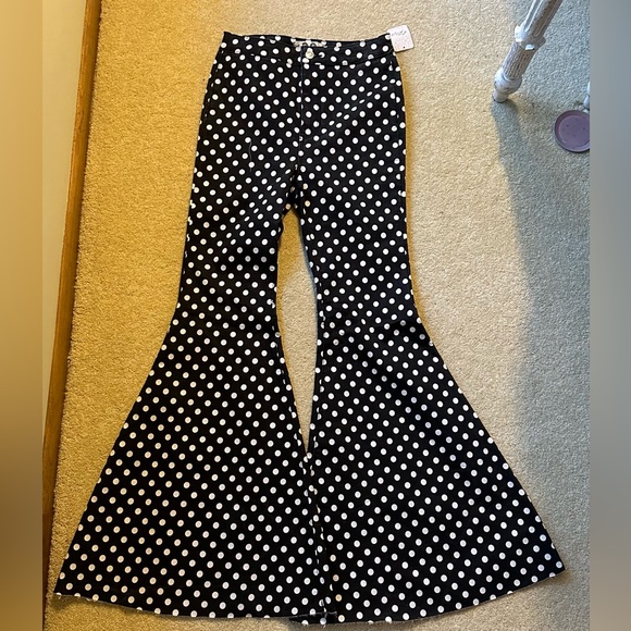 We The Free Just Float On Printed Flare Jeans - Picture 3 of 3